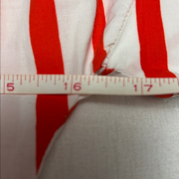 Like New MARTIN GRANT Red and White Striped Maxi Dress. Size 36 / 2 US - Picture 10 of 11